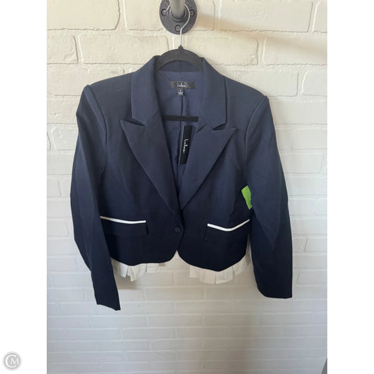 Blazer By Lulus In Blue & White, Size: S