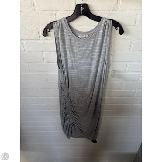 Athletic Dress By Athleta In Grey & White, Size: S
