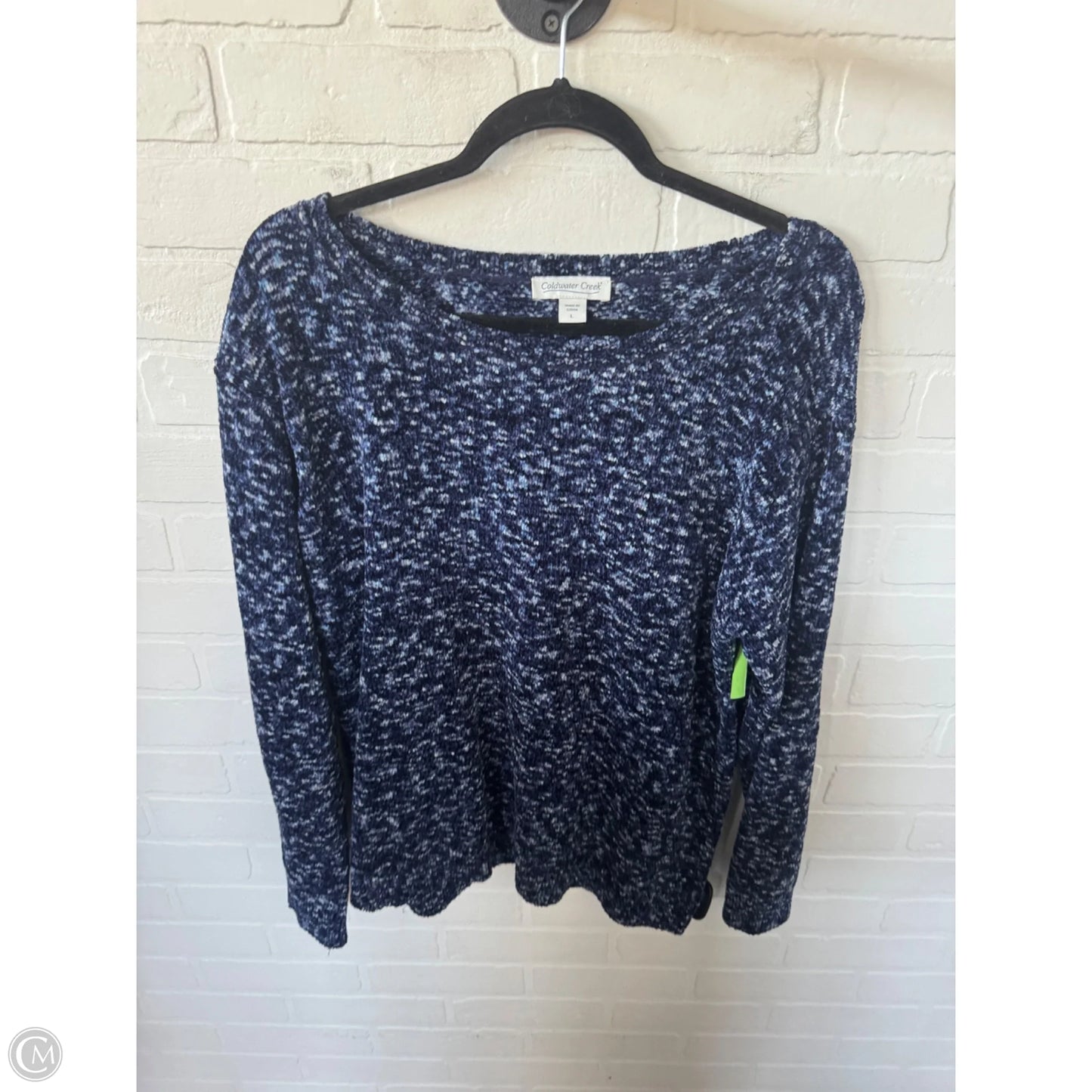 Sweater By Coldwater Creek In Blue, Size: L
