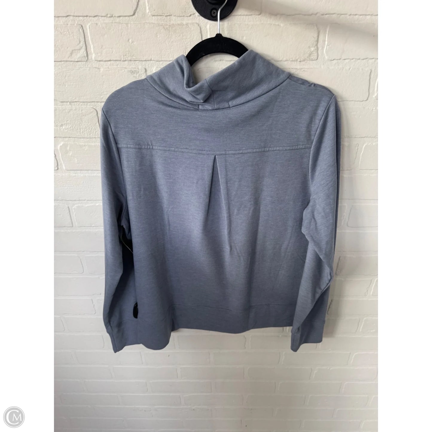 Athletic Sweatshirt Collar By Cma In Blue, Size: L