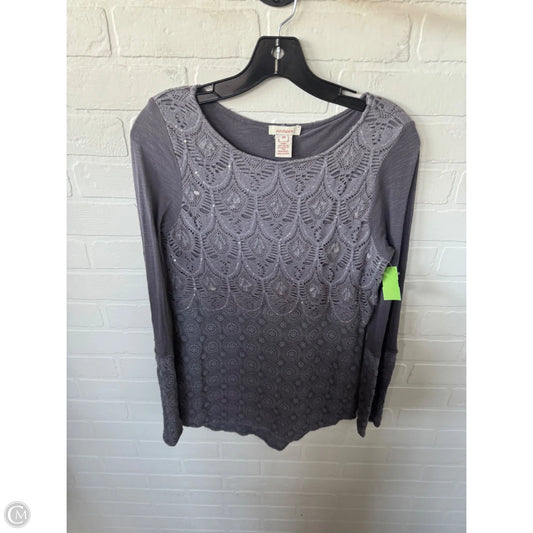 Tunic Long Sleeve By Sundance In Grey, Size: Xs