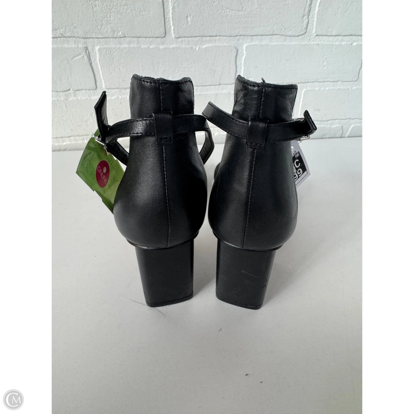 Sandals Heels Block By Vince Camuto In Black, Size: 10