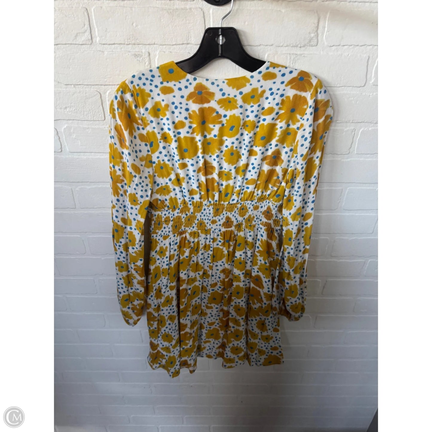 Dress Casual Short By Anthropologie In Yellow, Size: Xs