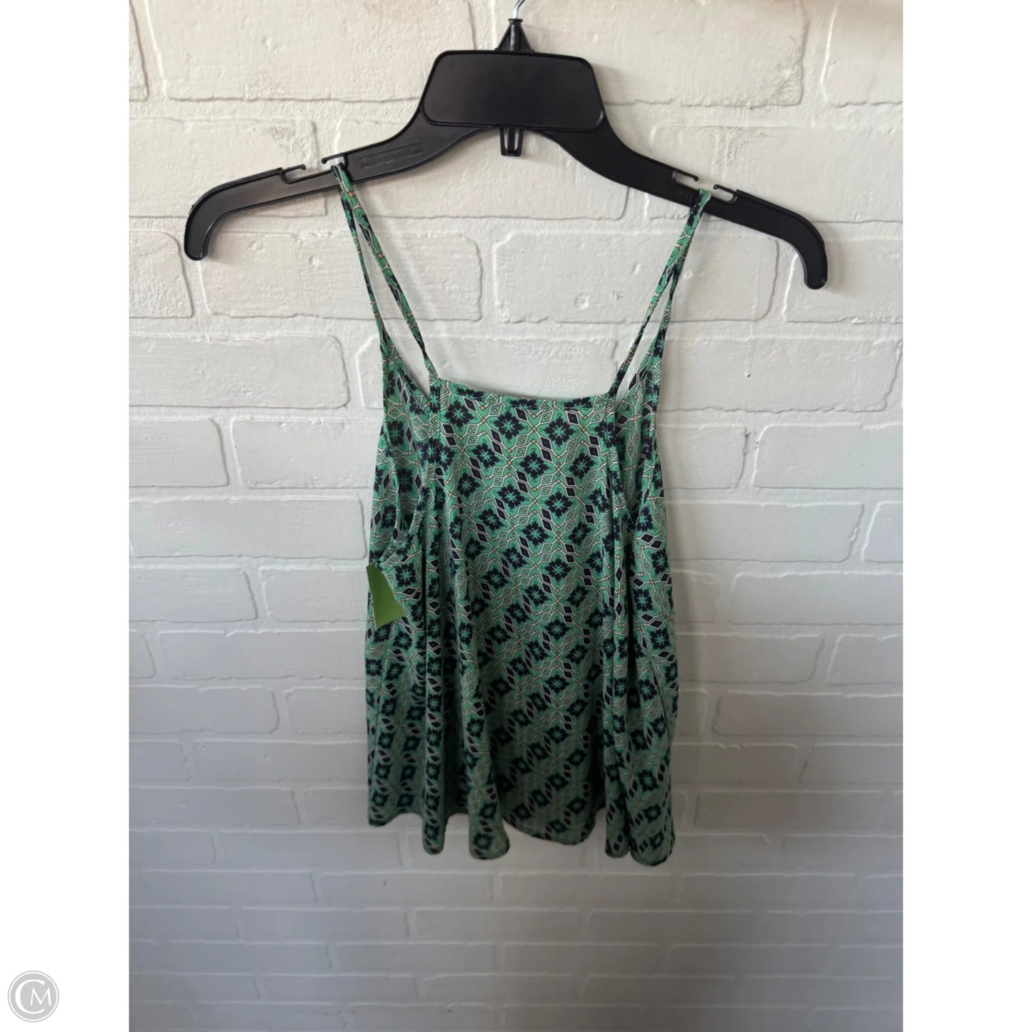 Top Sleeveless By Soprano In Green, Size: S