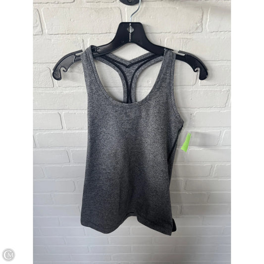 Athletic Tank Top By Lululemon In Grey, Size: S