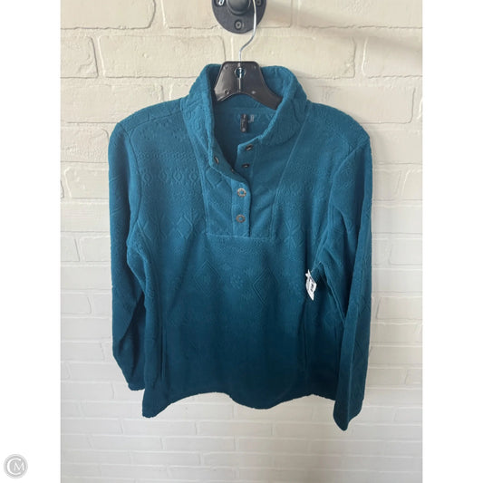 Jacket Fleece By Clothes Mentor In Blue, Size: S