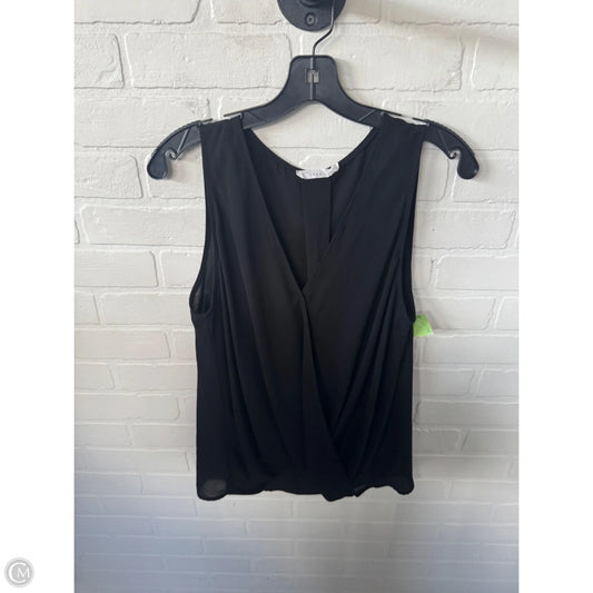 Top Sleeveless By Lush In Black, Size: M