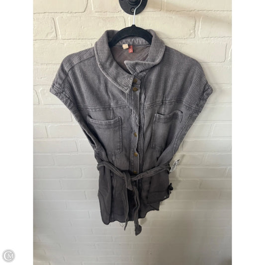 Vest Other By Pilcro In Grey, Size: M