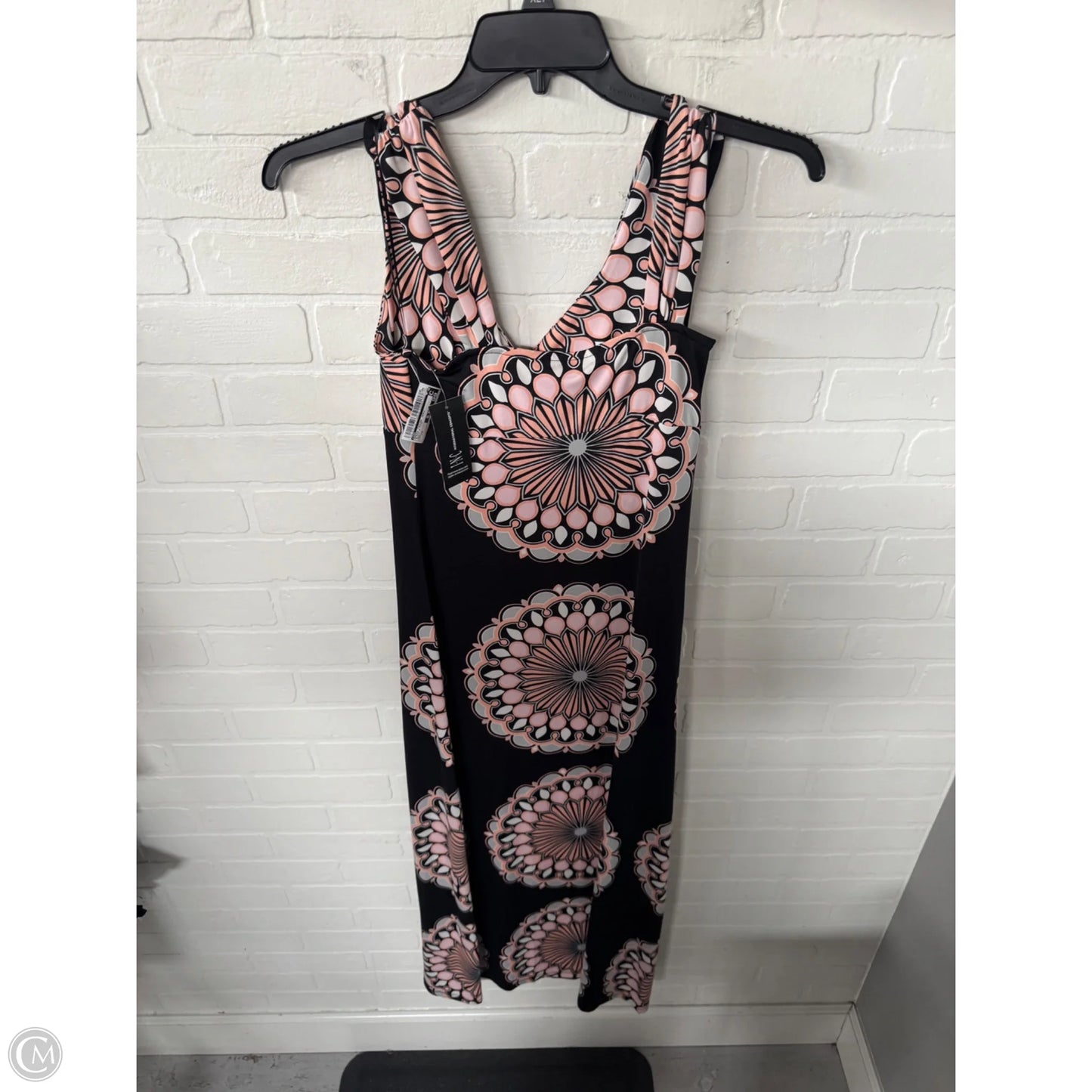 Dress Casual Maxi By Inc In Black & Pink, Size: Xs