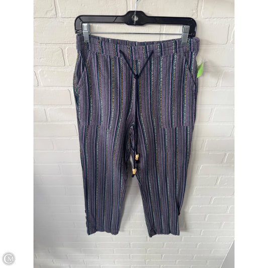 Pants Linen By Sundance In Purple & Yellow, Size: 4