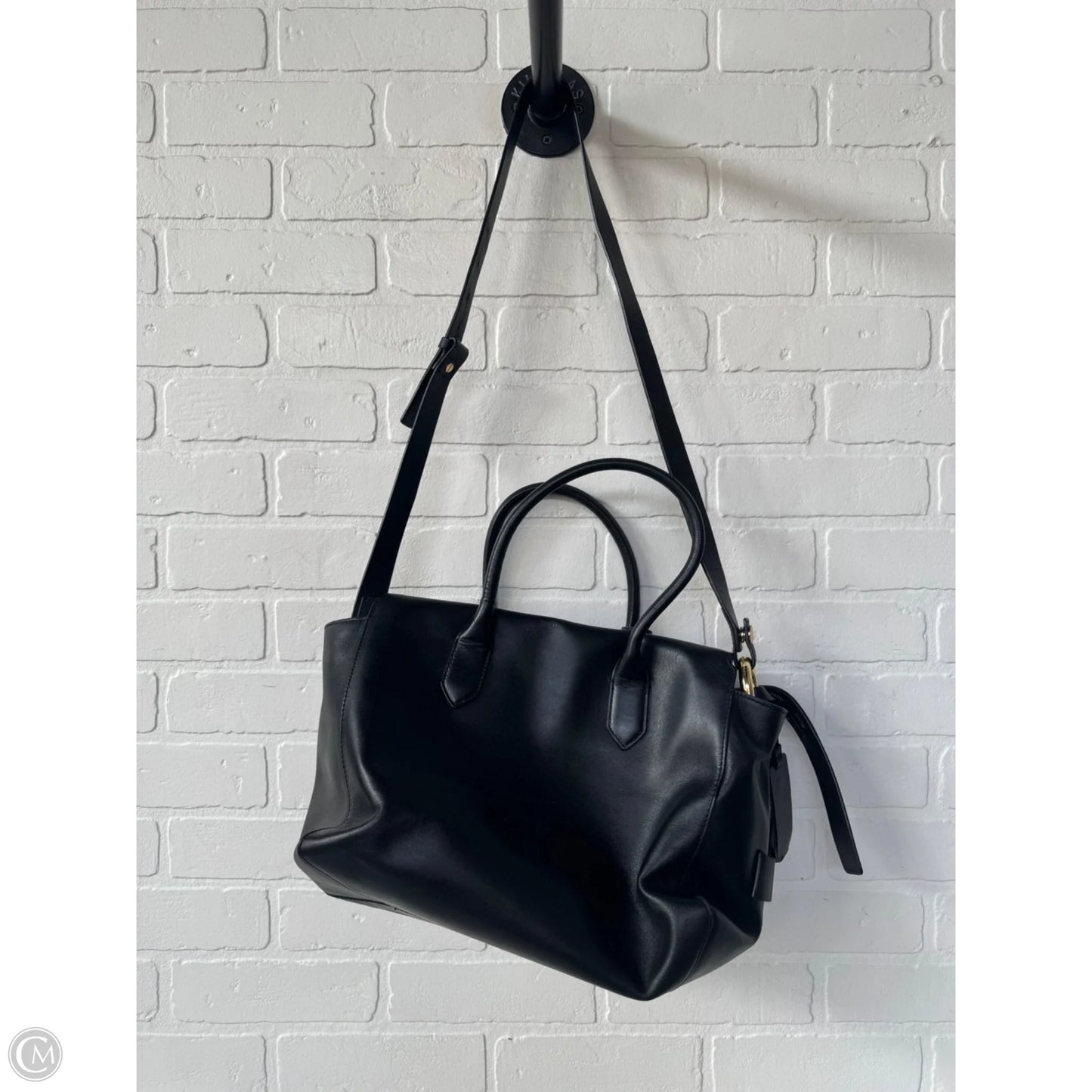 Handbag Leather By J. Crew, Size: Large
