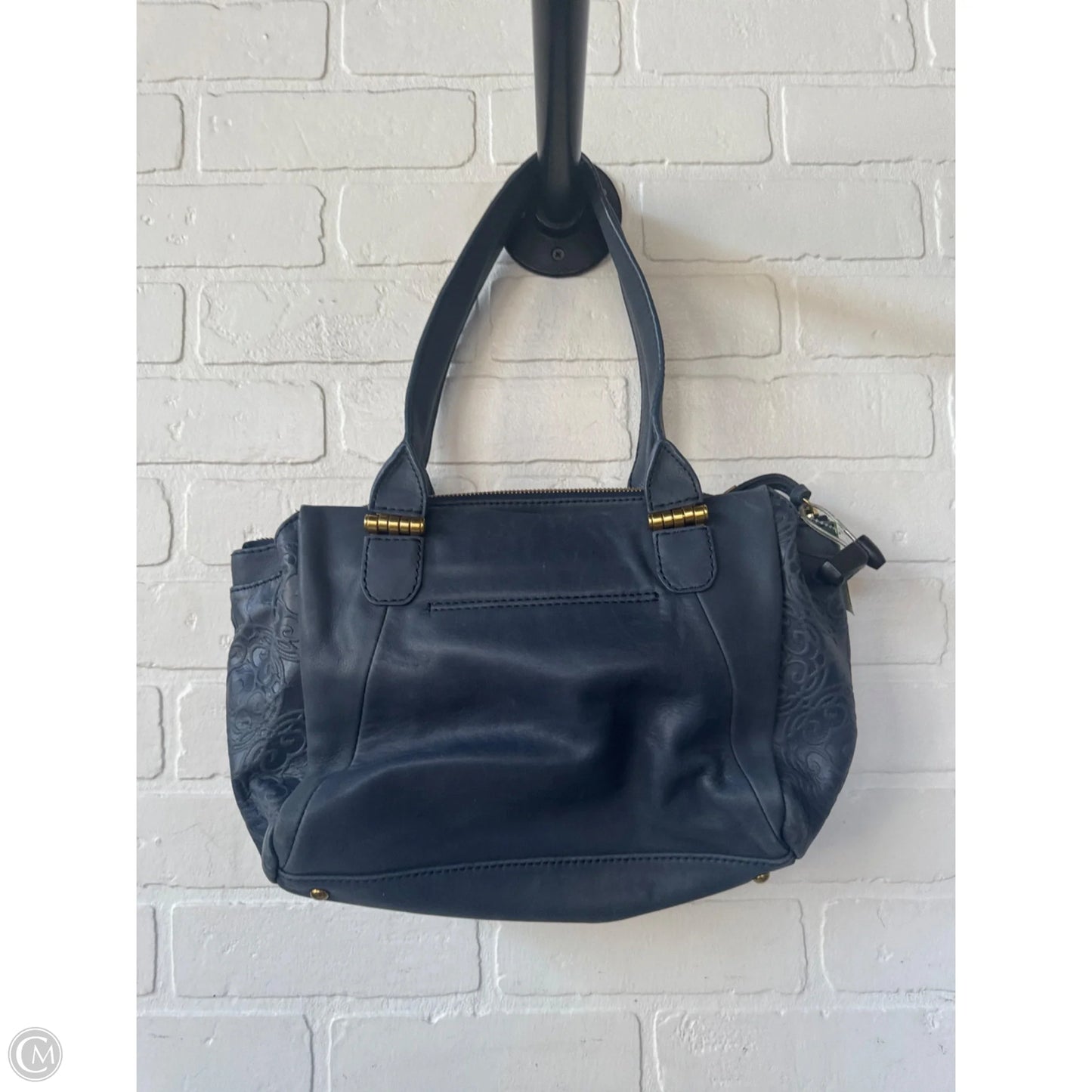 Handbag Leather By The Sak, Size: Medium