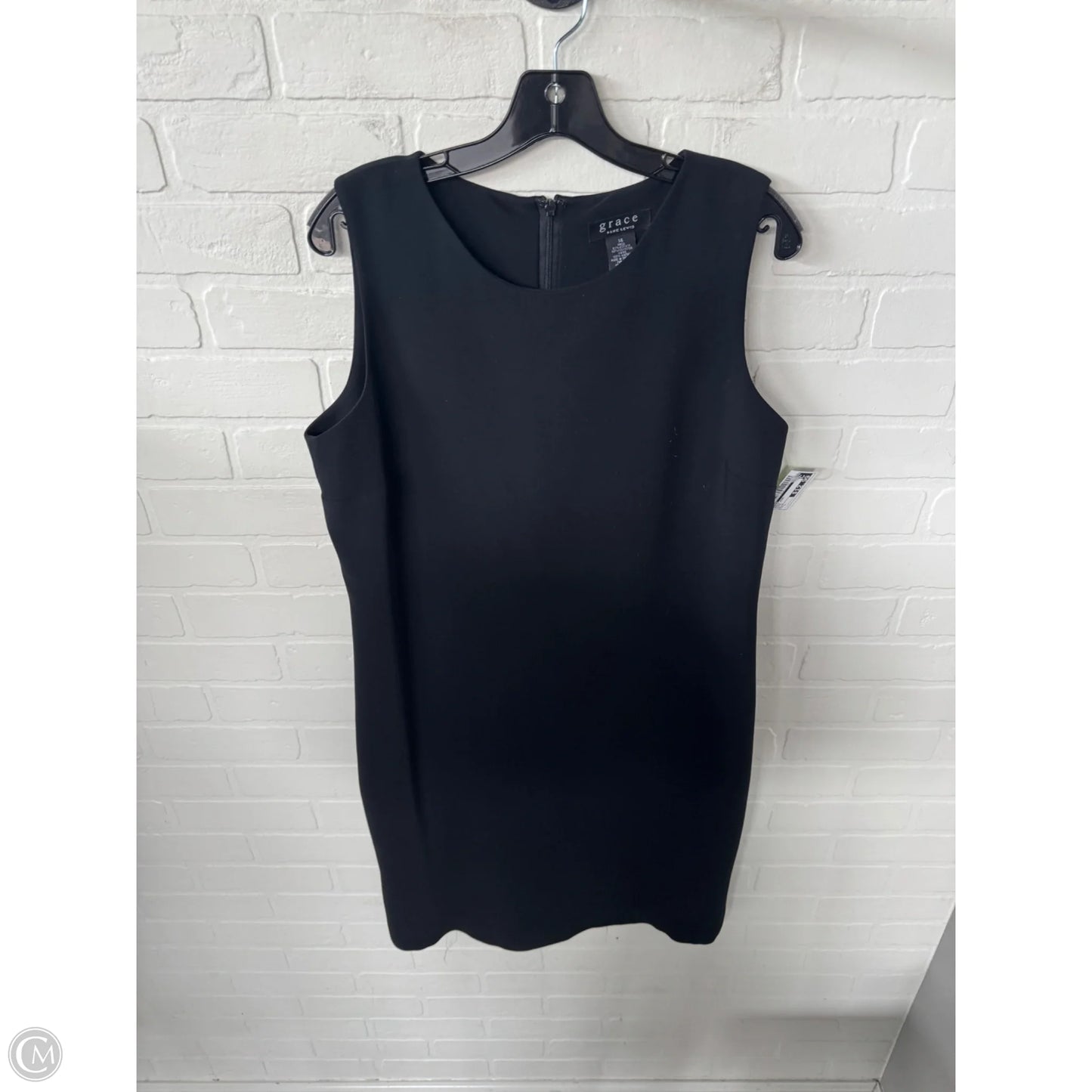 Dress Work By Grace In Black, Size: L