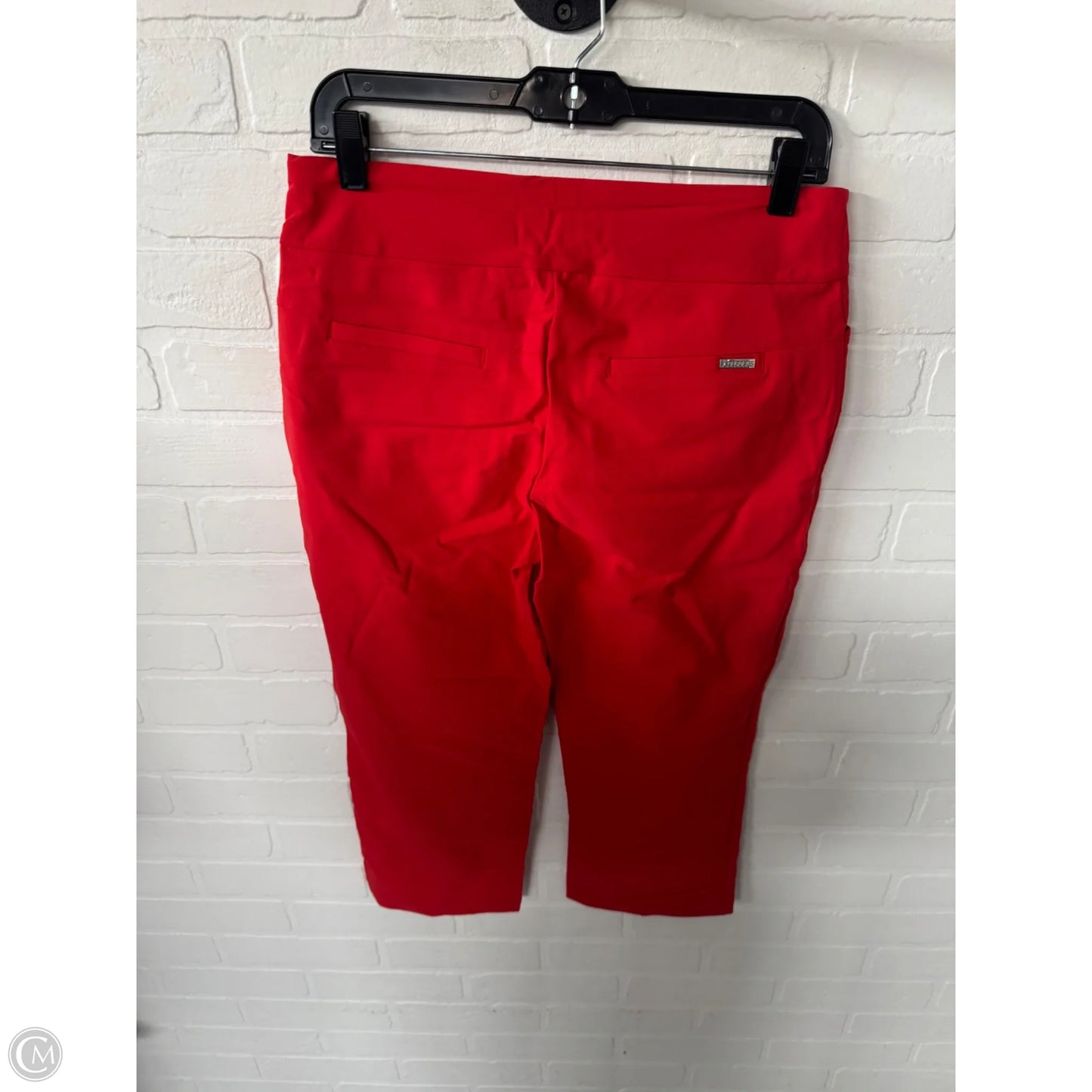 Athletic Capris By Clothes Mentor In Red, Size: 8