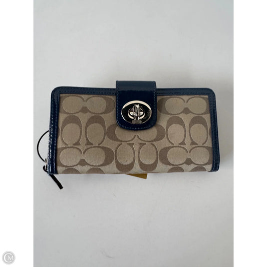 Wallet Designer By Coach, Size: Large