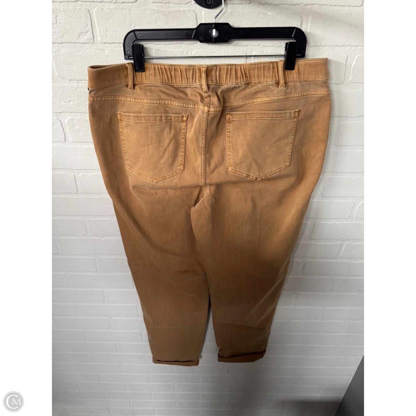 Jeans Boyfriend By J. Jill In Brown Denim, Size: 18