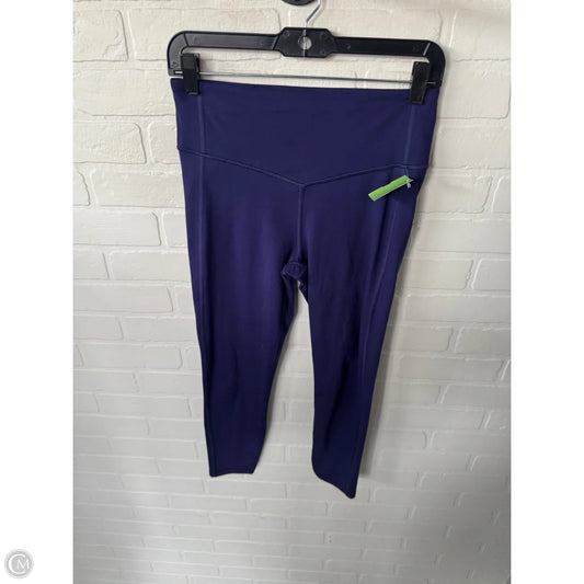Athletic Leggings By Gapfit In Purple, Size: 4