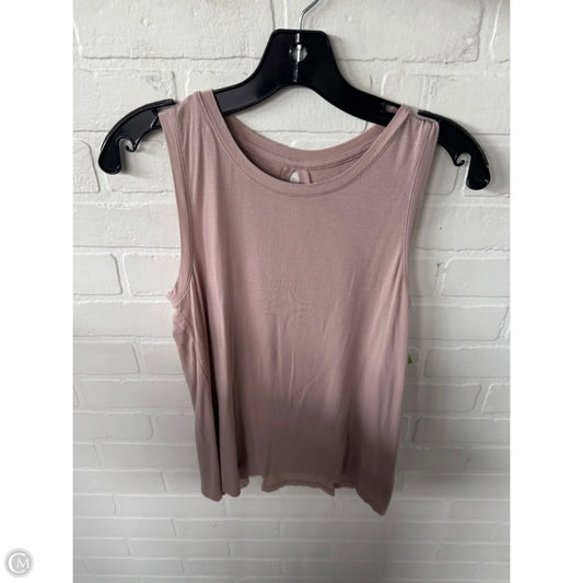 Top Sleeveless Basic By Halogen In Tan, Size: Xs