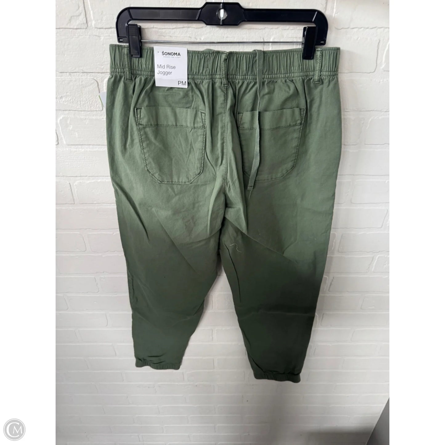 Pants Joggers By Sonoma In Green, Size: 8p