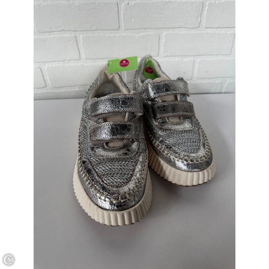 Shoes Sneakers By Dolce Vita In Silver, Size: 10