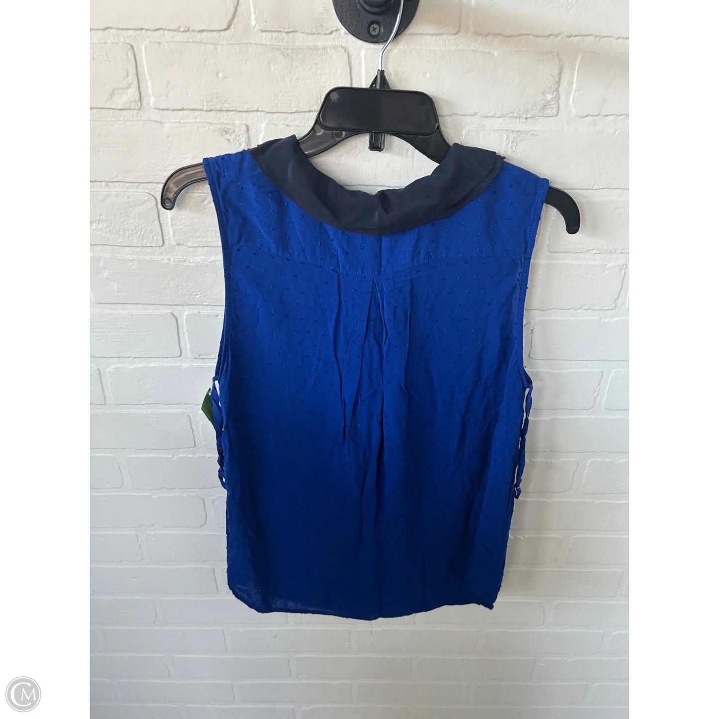 Top Sleeveless By Anthropologie In Blue, Size: L