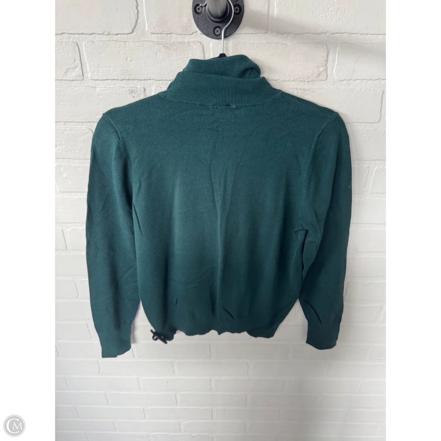 Sweater By Ann Taylor In Green, Size: L