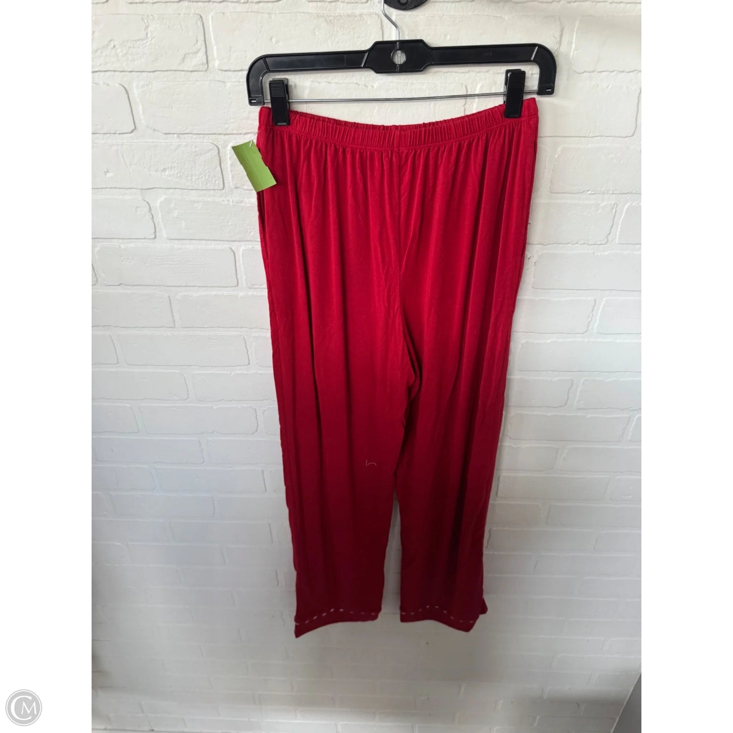 Pajamas 2pc By Clothes Mentor In Red & White, Size: S