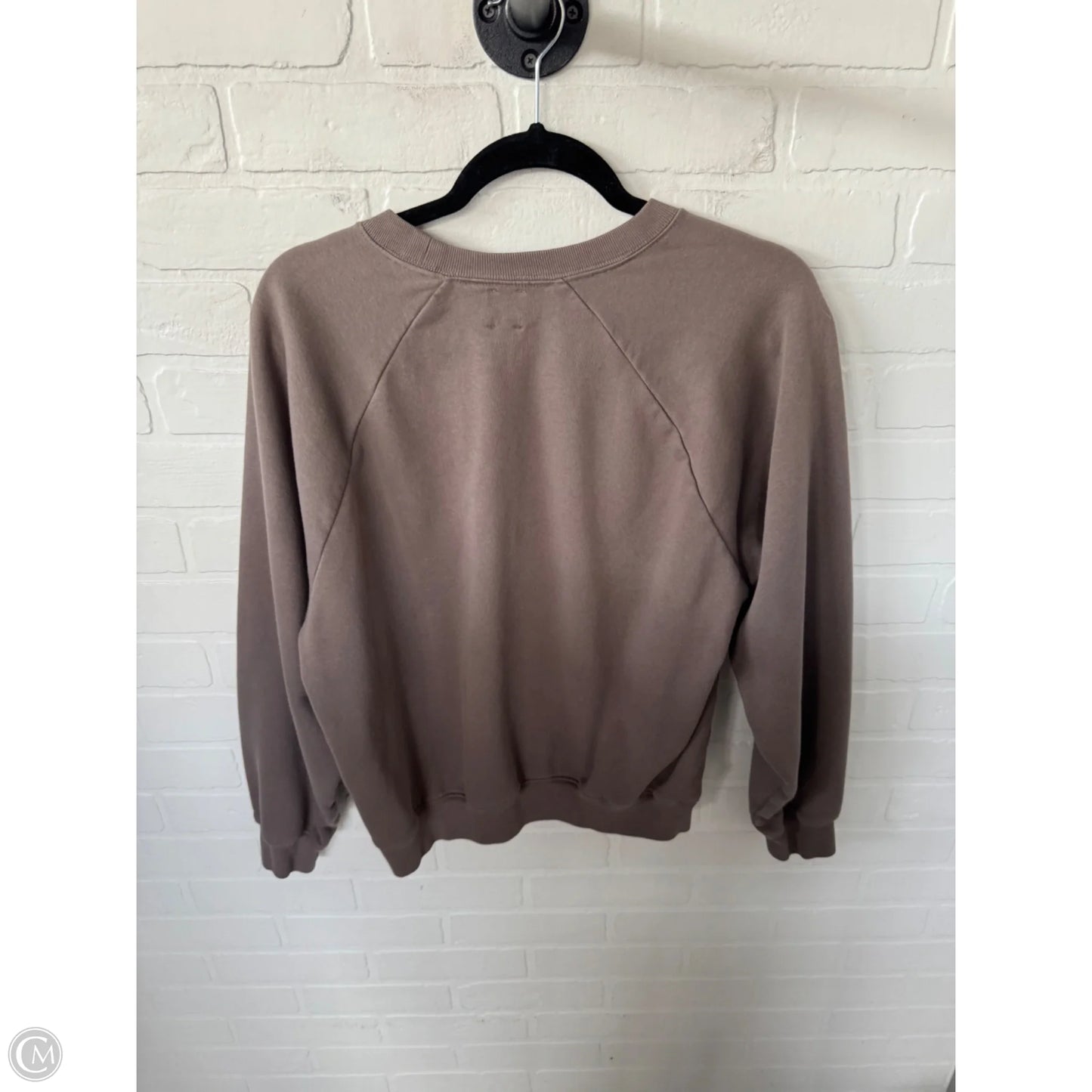 Sweatshirt Crewneck By Gap In Brown, Size: M