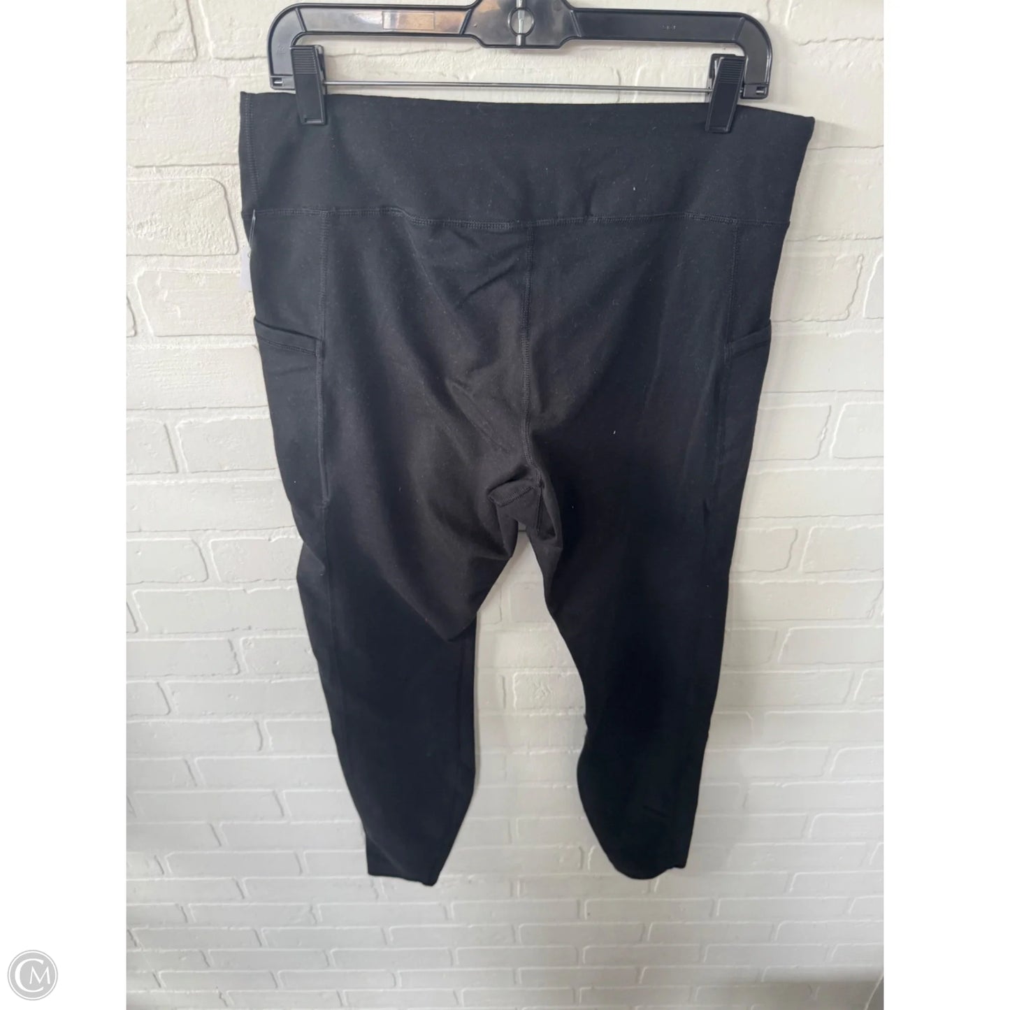 Athletic Leggings By Pact In Black, Size: 16