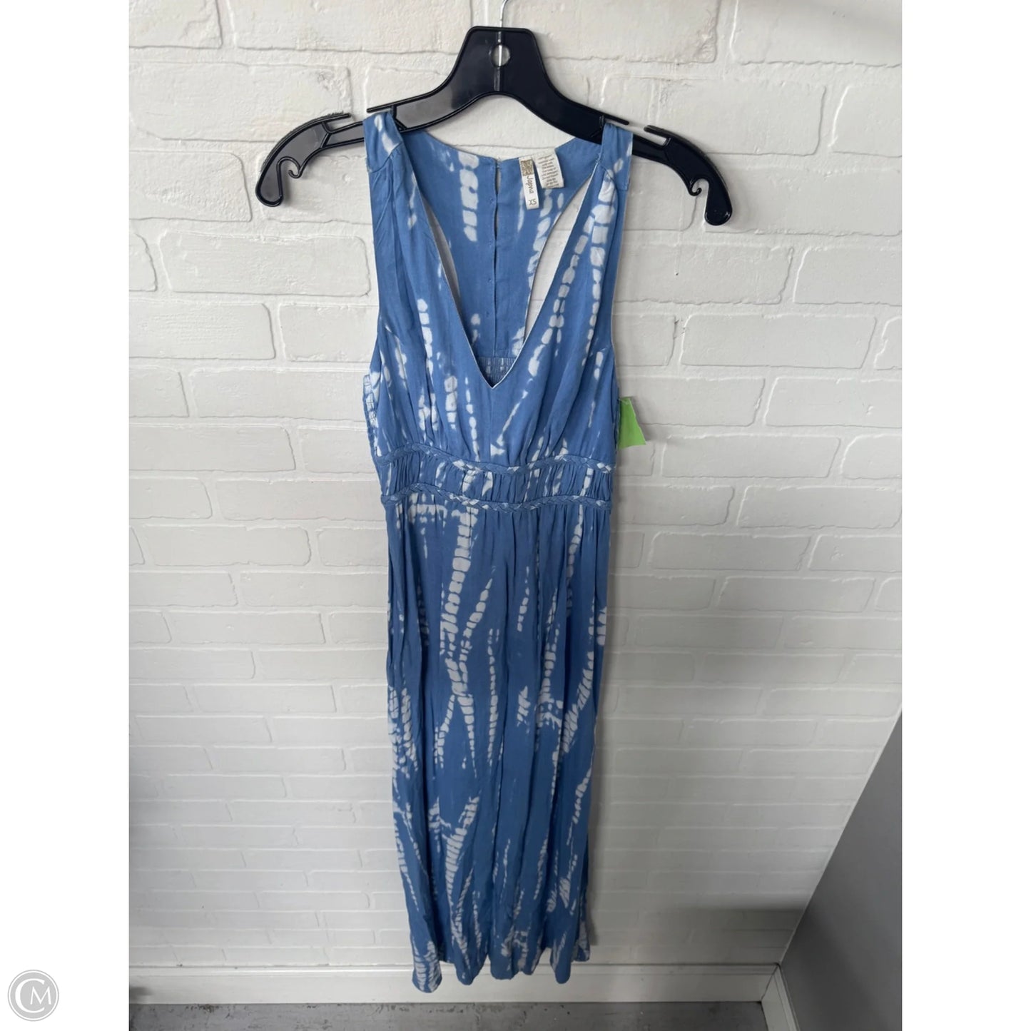 Dress Casual Maxi By Japna In Blue & White, Size: Xs