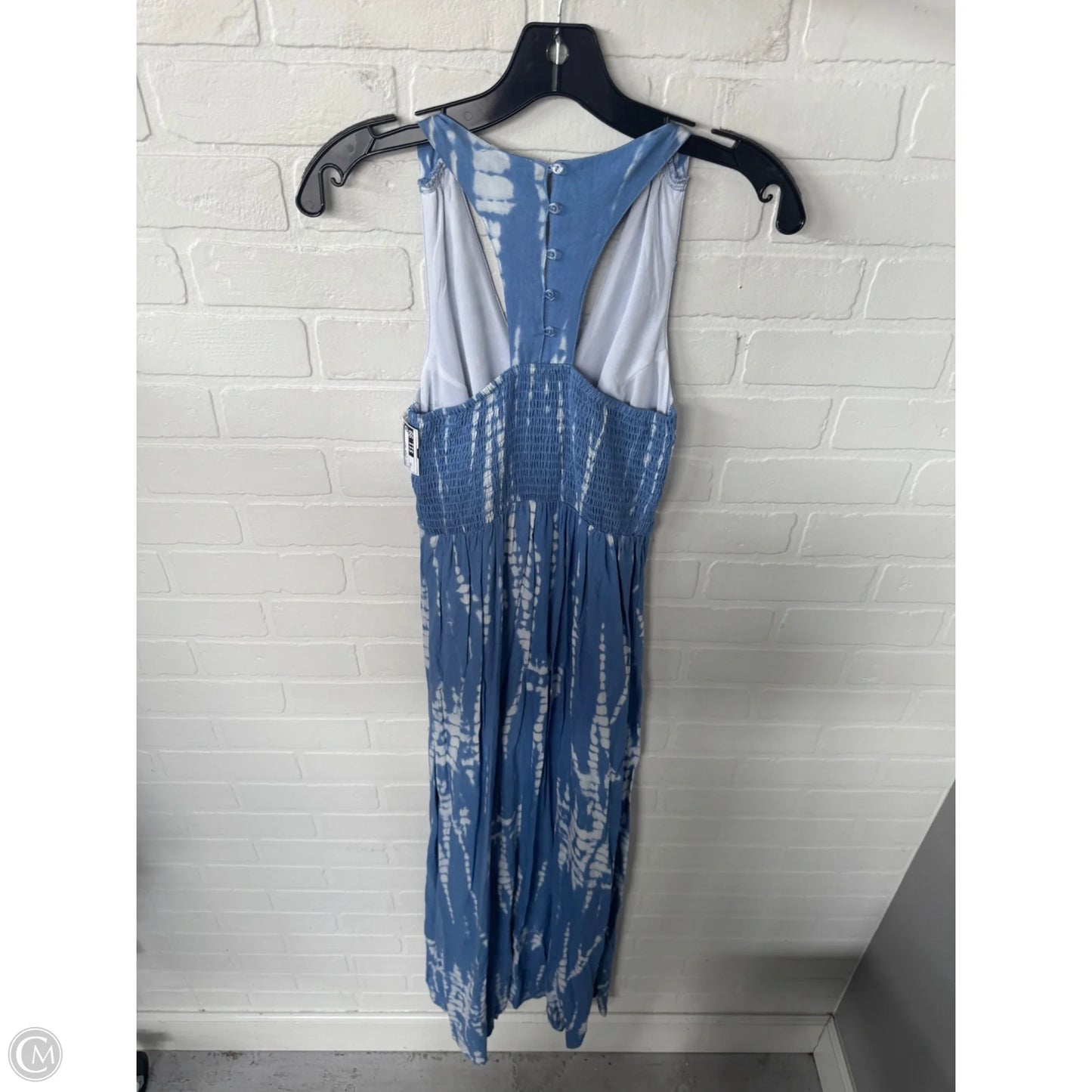 Dress Casual Maxi By Japna In Blue & White, Size: Xs