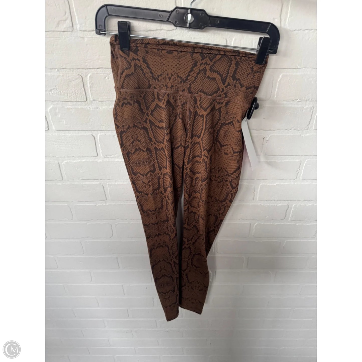 Athletic Leggings By Varley In Brown, Size: 0