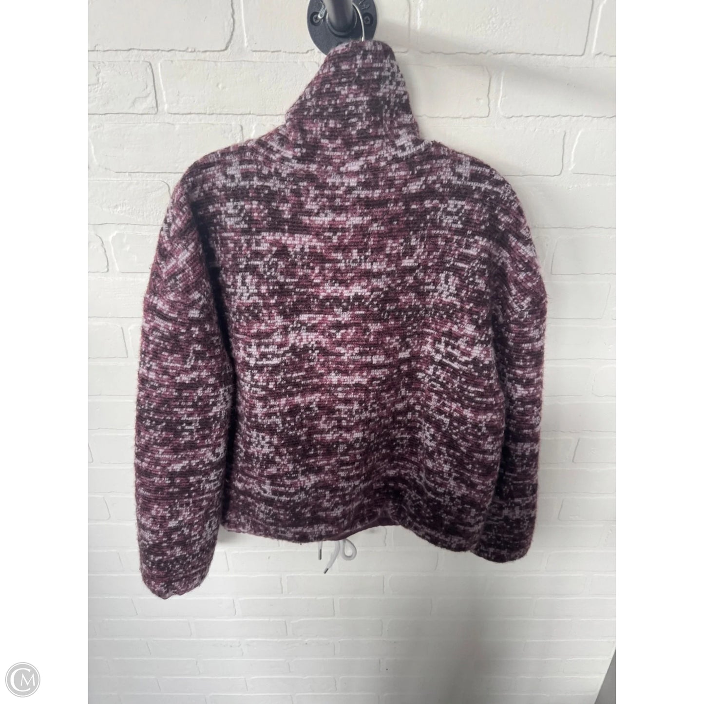 Sweatshirt Collar By Varley In Purple, Size: S