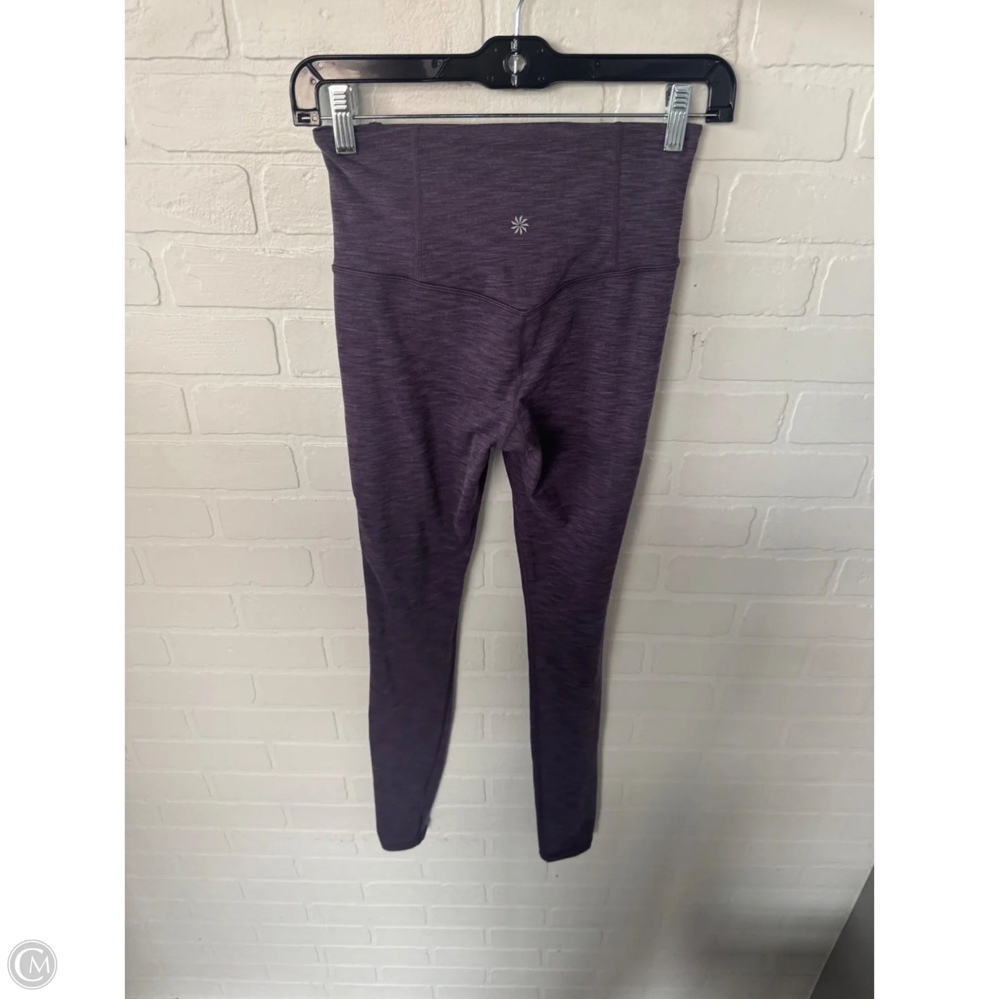 Athletic Leggings By Athleta In Purple, Size: 0