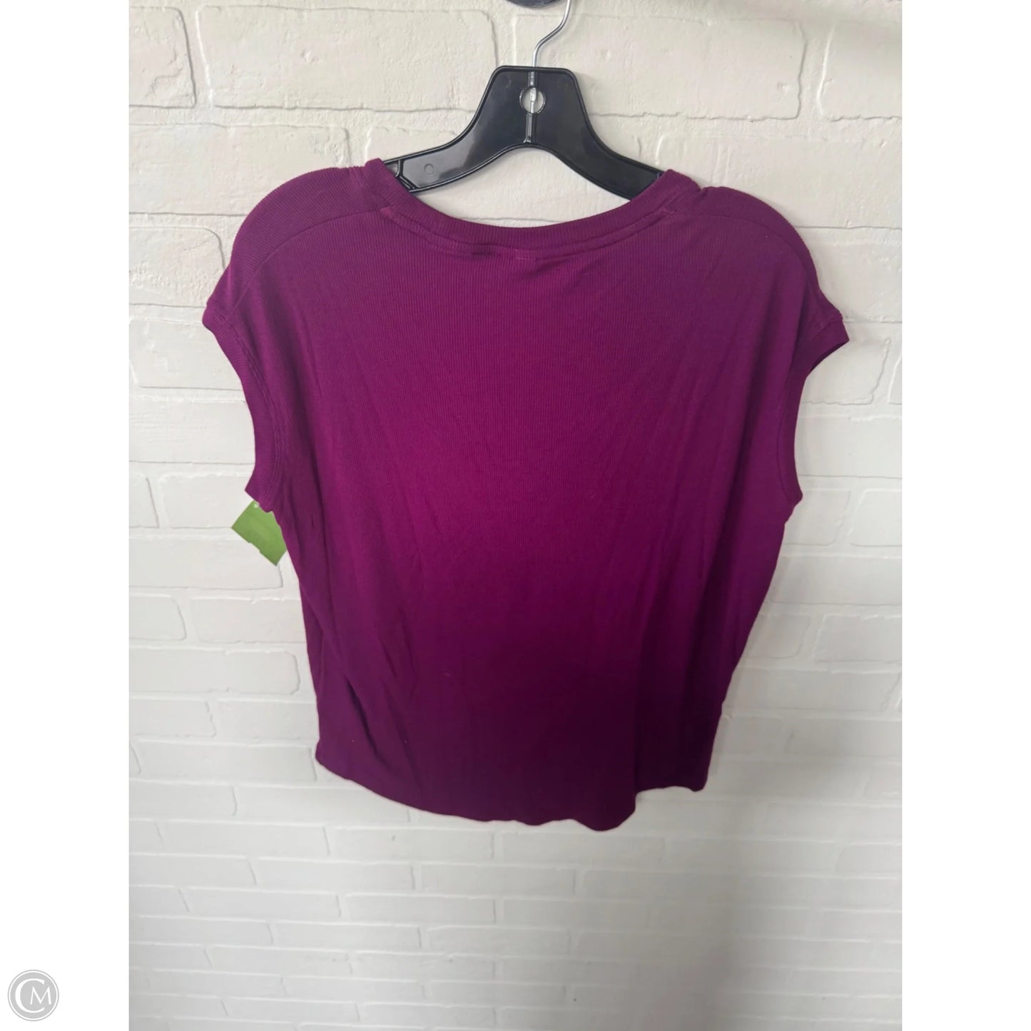 Athletic Top Short Sleeve By Athleta In Purple, Size: Xs