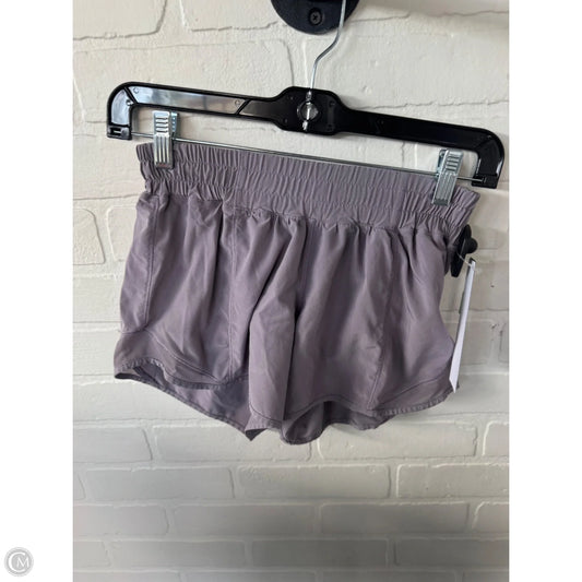 Athletic Shorts By Lululemon In Purple, Size: 2