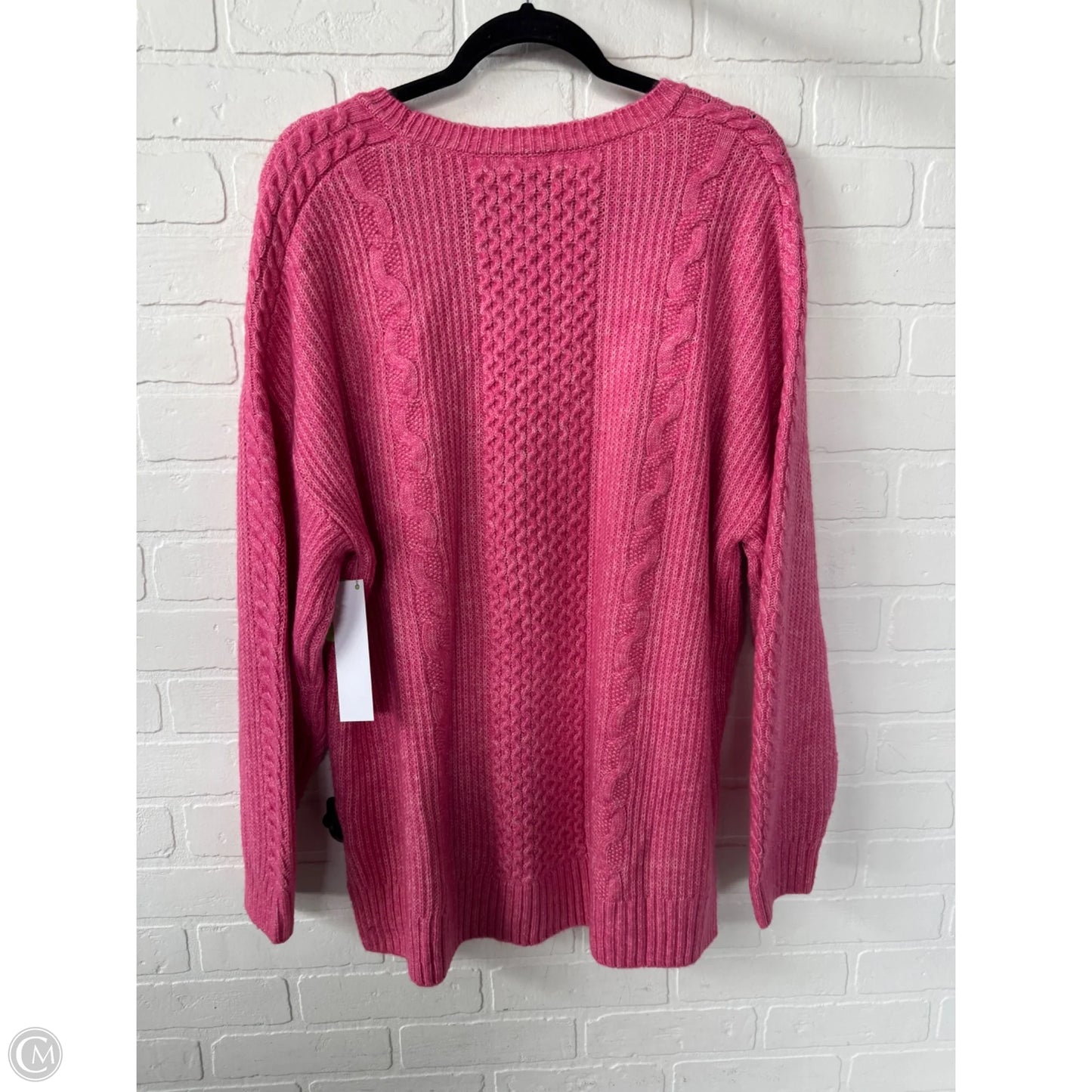 Sweater By Cabi In Pink, Size: Xl