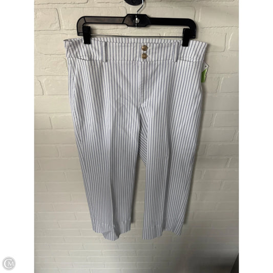 Pants Dress By Chicos In Blue & White, Size: 14