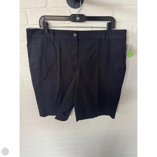 Shorts By Talbots In Black, Size: 16