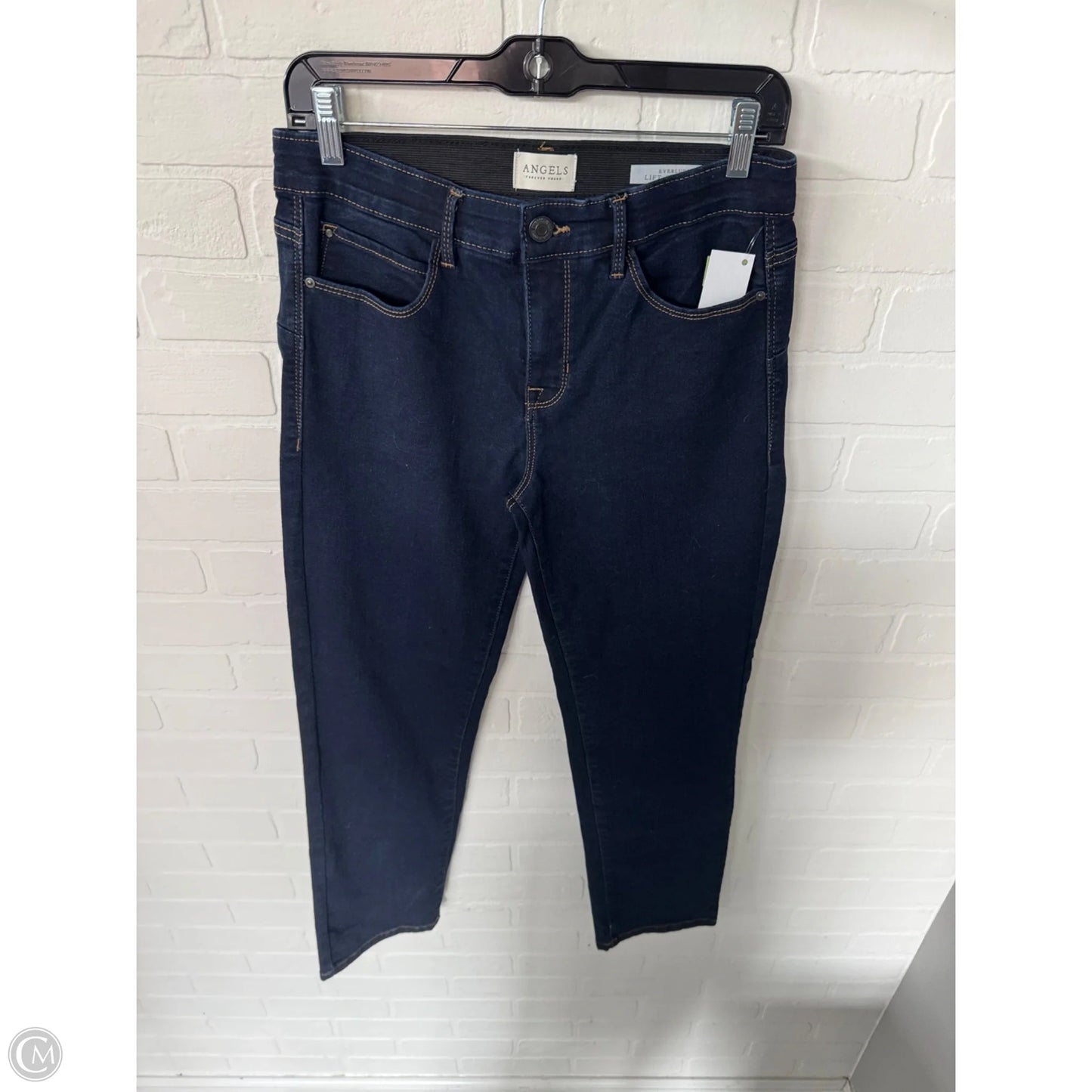 Jeans Straight By Angels In Blue Denim, Size: 6