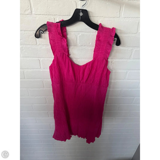 Dress Casual Short By Altard State In Pink, Size: L