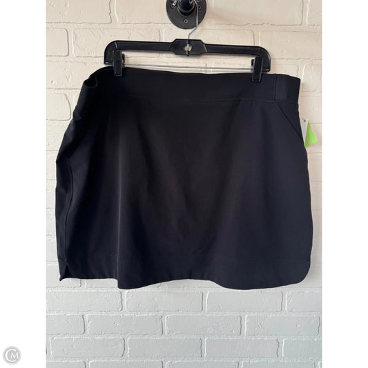 Athletic Skort By 32 Degrees In Black, Size: 18