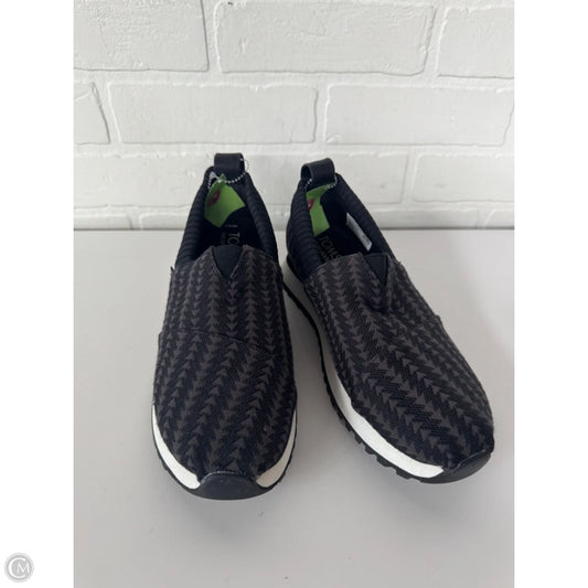 Shoes Sneakers By Toms In Black & Grey, Size: 7