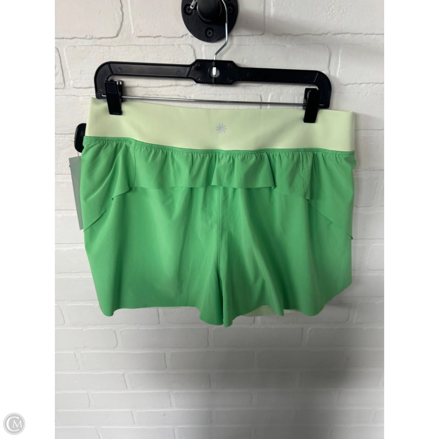 Athletic Shorts By Athleta In Green, Size: 12