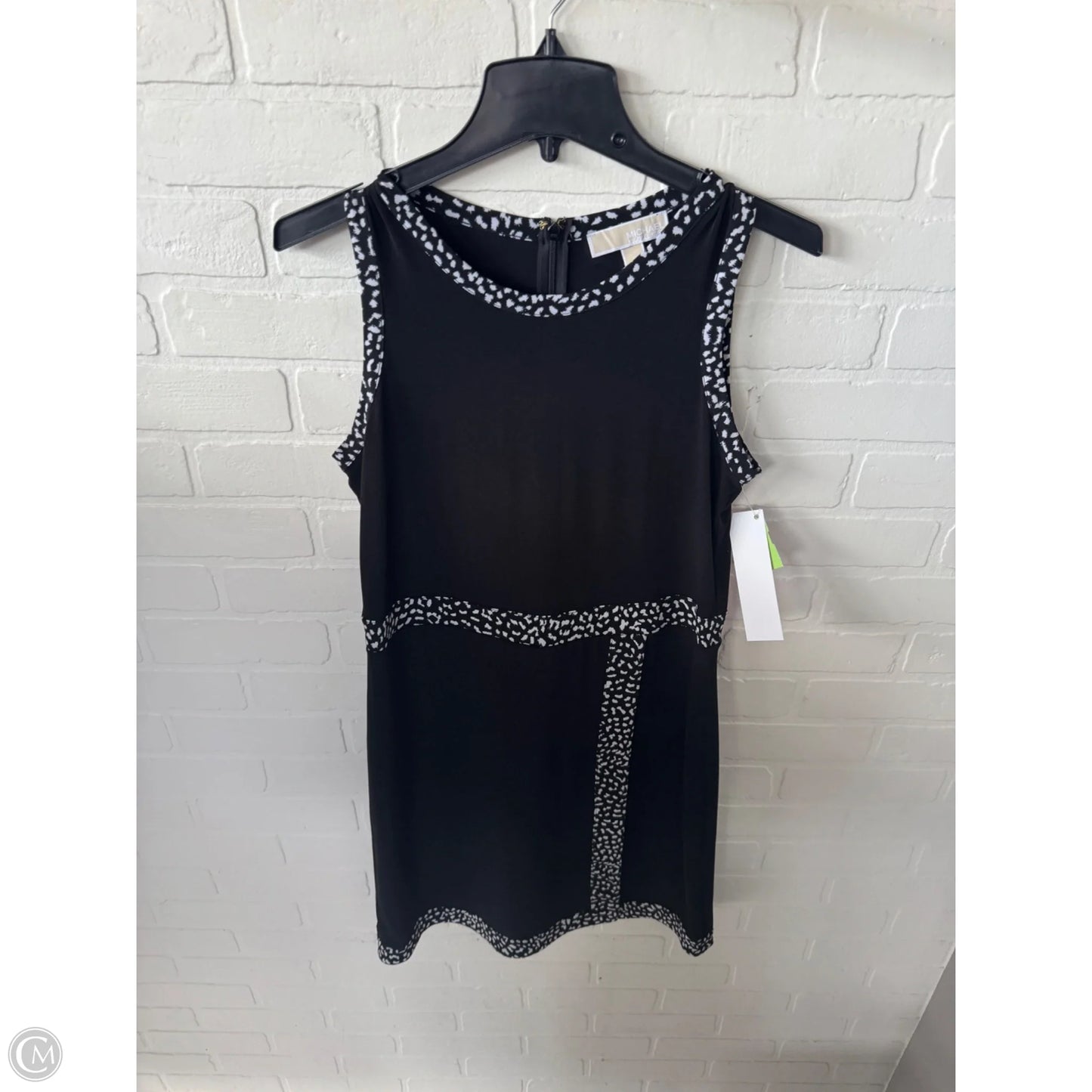 Dress Work By Michael By Michael Kors In Black & White, Size: S