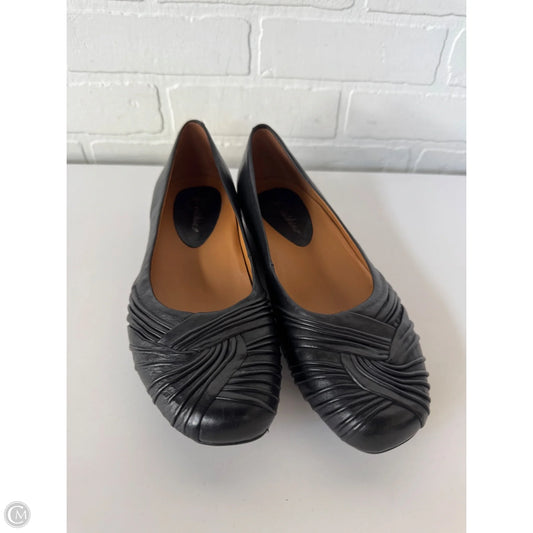 Shoes Flats By Earthies In Black, Size: 9