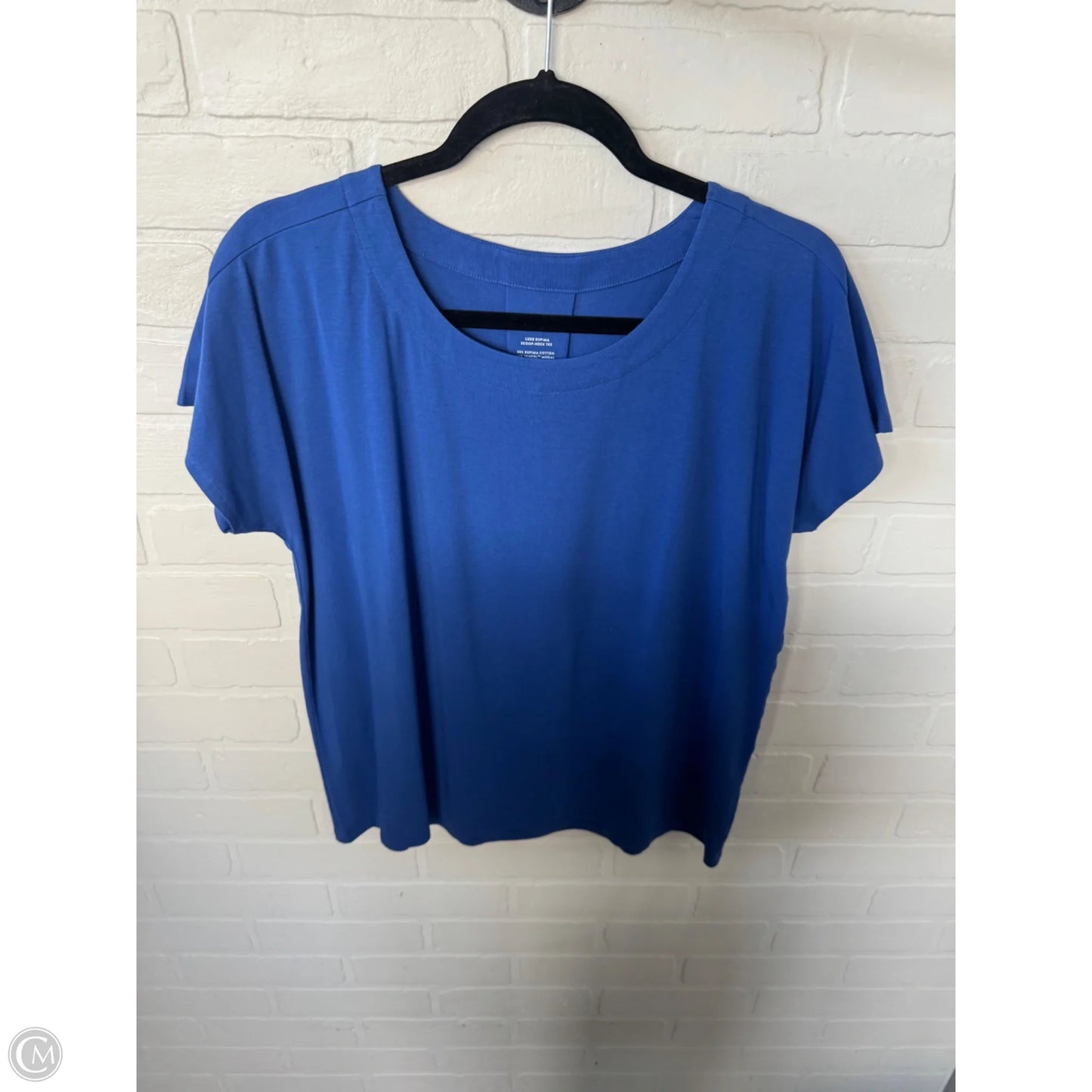 Top Short Sleeve By J. Jill In Blue, Size: S