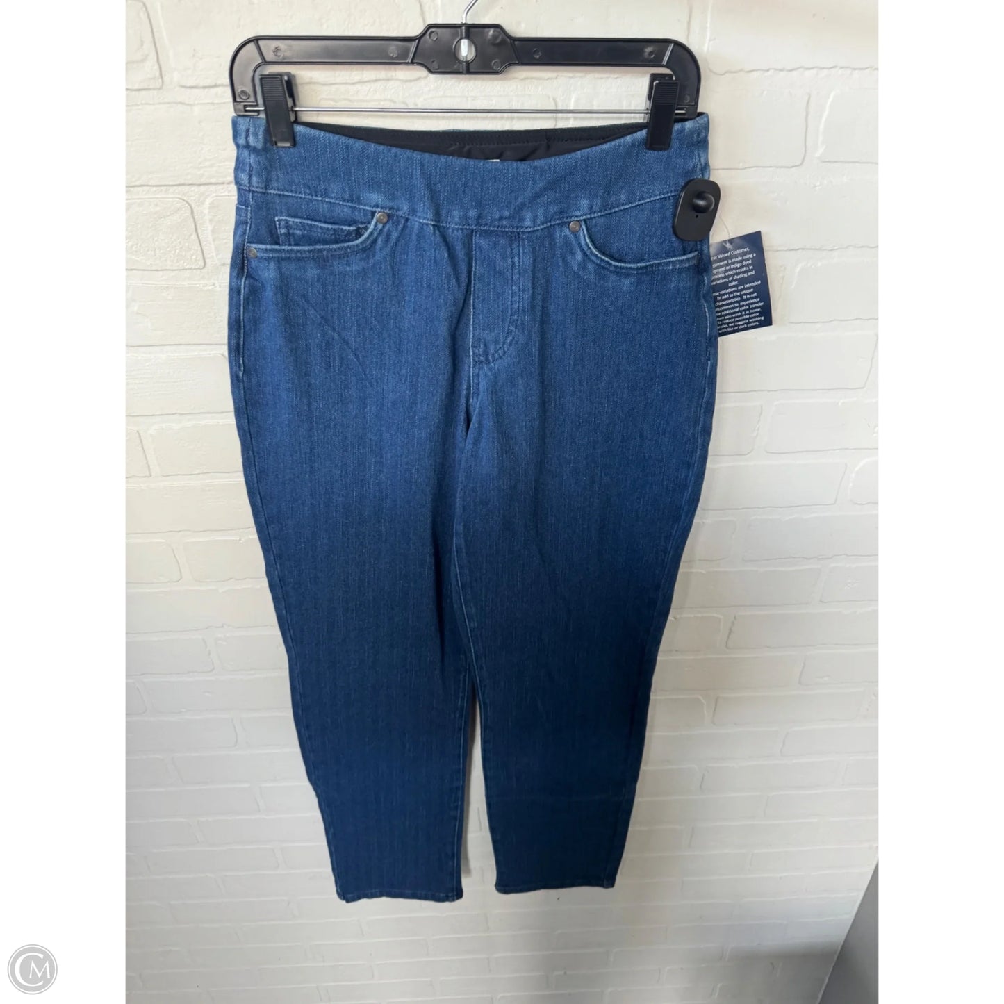 Jeans Straight By Coldwater Creek In Blue Denim, Size: 6