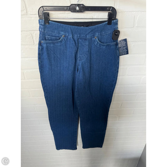 Jeans Straight By Coldwater Creek In Blue Denim, Size: 6