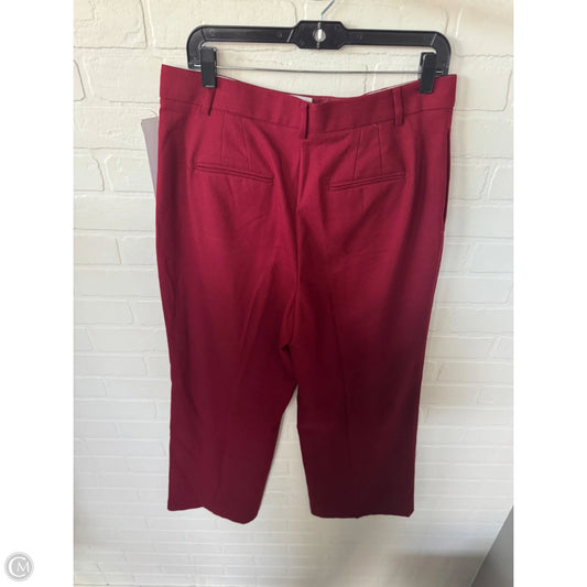Pants Dress By Ann Taylor In Red, Size: 10p